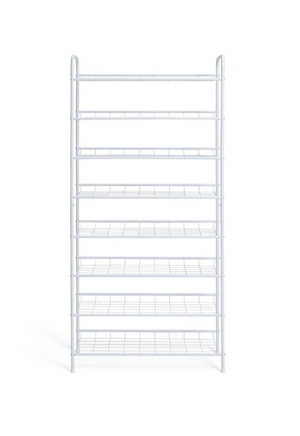 Jorn 8 Tier Shoe Rack - White 19472550