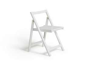Butterfly Ext White Dining Table & 4 White Chairs 18172552