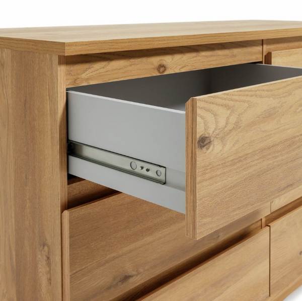 Jenson 6 Drawer Chest - Oak Effect 17571013