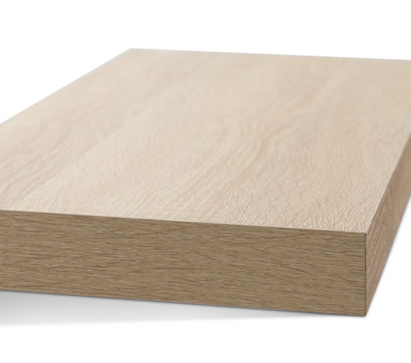 Jak 60cm Floating Shelf - Light Oak Effect 13369212