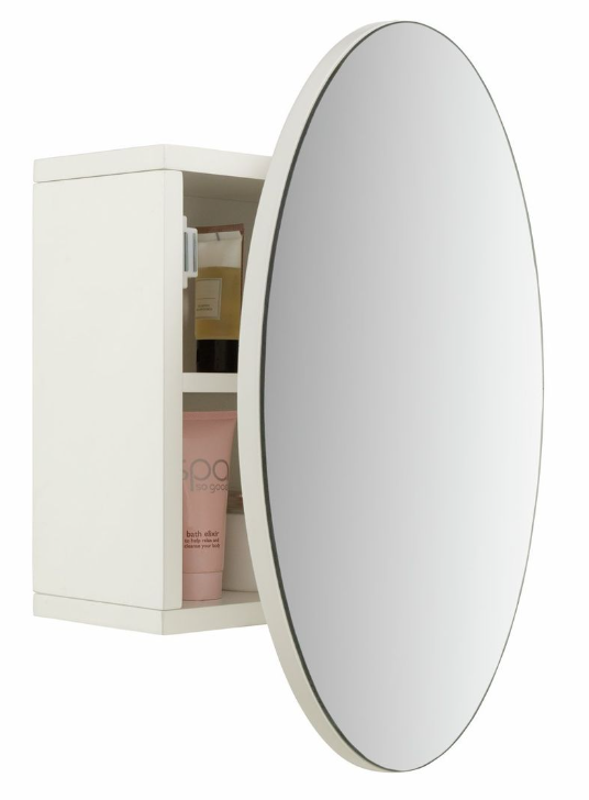 Round Mirrored Wall Cabinet 14336660