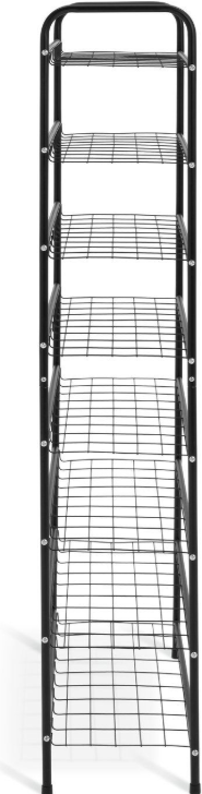 Jorn 8 Shelf Shoe Storage Rack - Black 15812121