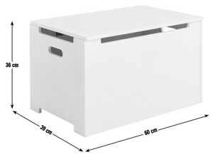 Habitat Kids Joni Toy Box - White 13155983
