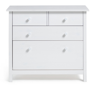 Kids Scandinavia 4 Chest of Drawers - White 14334129