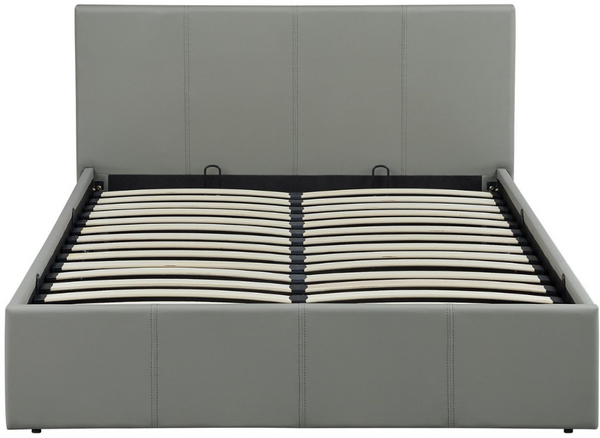 Lavendon Kingsize End Open Ottoman Bed Frame-Grey 19482090