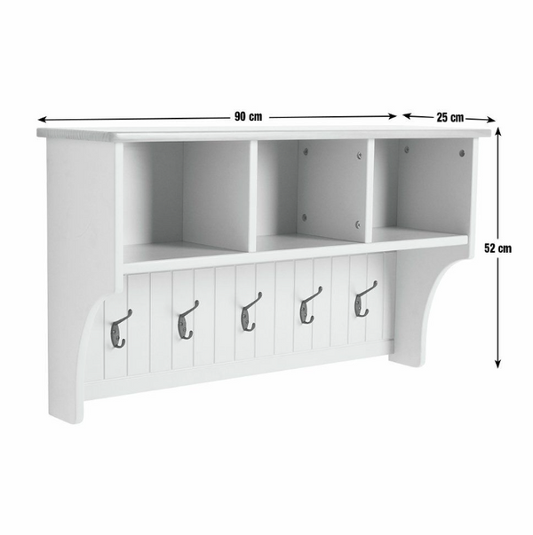 Habitat Bournemouth 90cm Floating Shelf- Beige 17838048