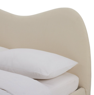 Habitat Orton Double Fabric End Lift Ottoman Bed - Beige 17140547