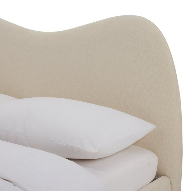 Habitat Orton Double Fabric End Lift Ottoman Bed - Beige 17140547
