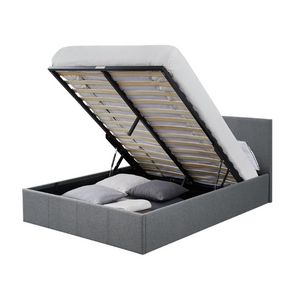 Heathdon Kingsize End Lift Ottoman Bed - Grey 19514212