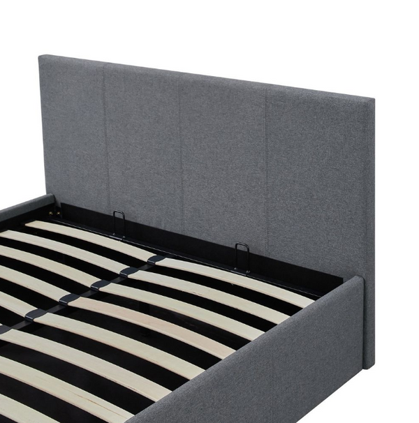 Heathdon Kingsize End Lift Ottoman Bed - Grey 19514212