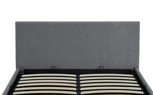 Heathdon Kingsize End Lift Ottoman Bed - Grey 19514212