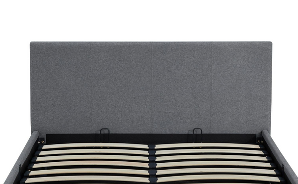 Heathdon Kingsize End Lift Ottoman Bed - Grey 19514212