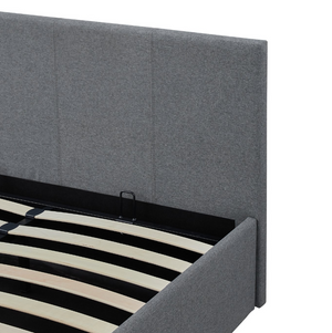 Heathdon Kingsize End Lift Ottoman Bed - Grey 19514212