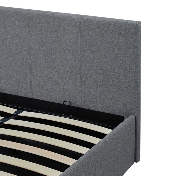 Heathdon Kingsize End Lift Ottoman Bed - Grey 19514212