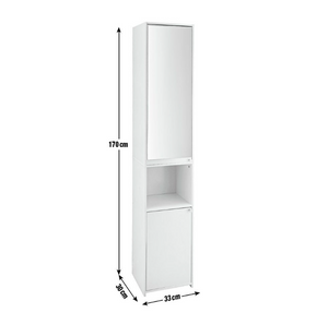 Prime Mirrored Tallboy - White 14353739