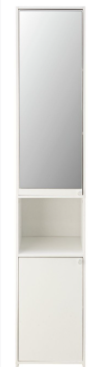 Prime Mirrored Tallboy - White 14353739