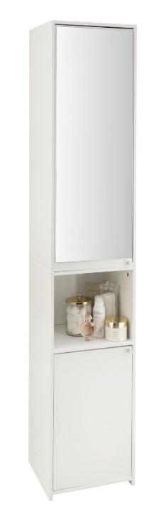 Prime Mirrored Tallboy - White 14353739