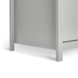 Habitat Brooklyn 1 Door 5 Drawer Short Wardrobe - White 17660814