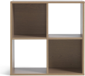 Squares 4 Cube Storage Unit - Oak Effect 19523942