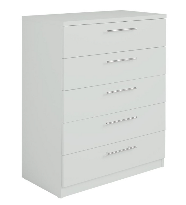 Brisbane 5 drawers Chest Grey 15821909