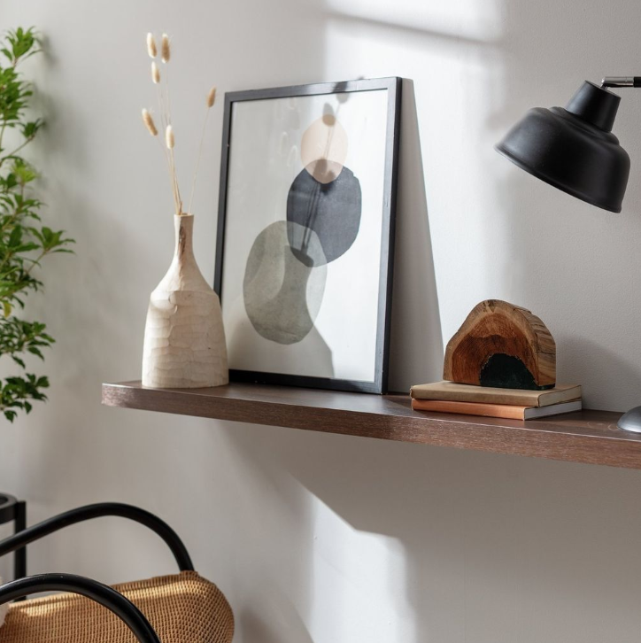 Jak 80cm Floating Shelf - Walnut 13411081