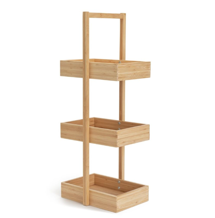 Habitat 3 Tier Bamboo Storage Caddy - Natural 11232695