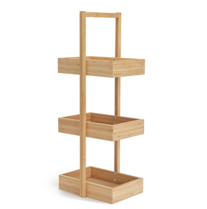 Habitat 3 Tier Bamboo Storage Caddy - Natural 11232695