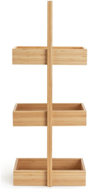 Habitat 3 Tier Bamboo Storage Caddy - Natural 11232695