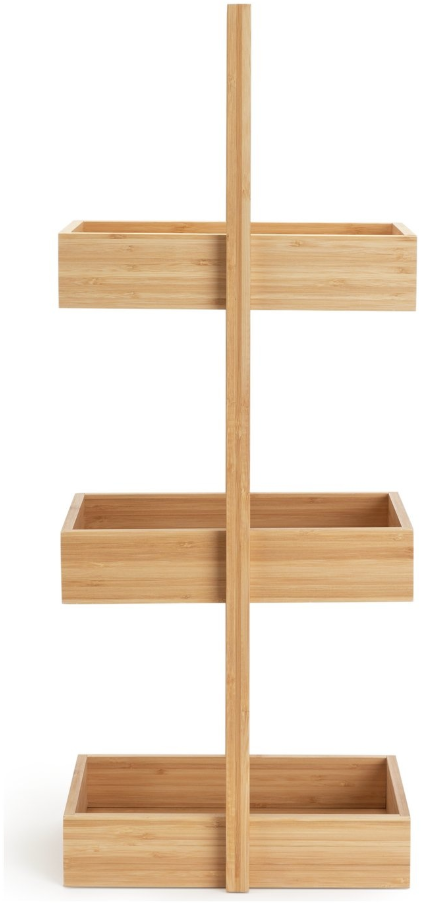 Habitat 3 Tier Bamboo Storage Caddy - Natural 11232695