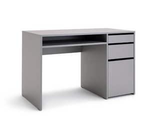 Pepper 2 Drawer Pedestal Office Desk - Grey 17312038