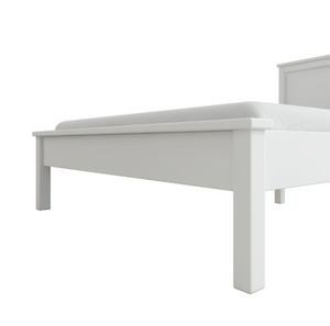 Habitat Brooklyn Double Wooden Bed Frame - White 16919205