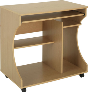 Workstation Office Desk - Beech Effect 18024026