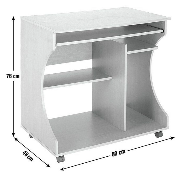 Workstation Office Desk - Beech Effect 18024026