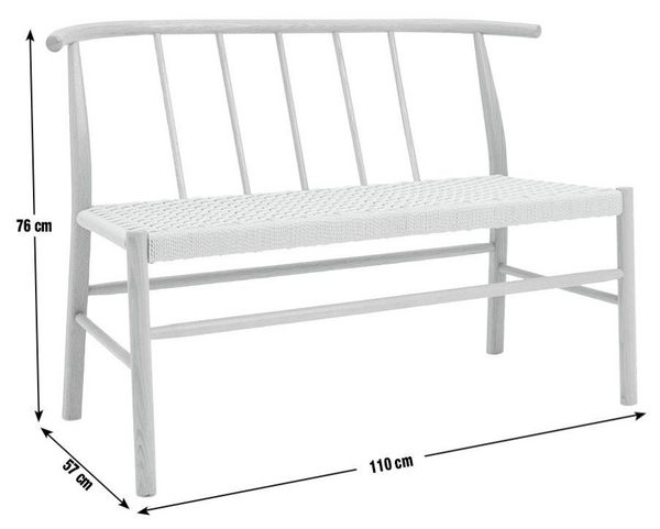 Habitat Scottie Solid Oak Dining Bench 14520445