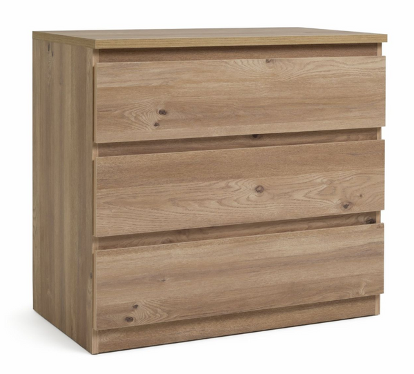 Jenson 3 Drawer Chest - Oak Effect 17570825