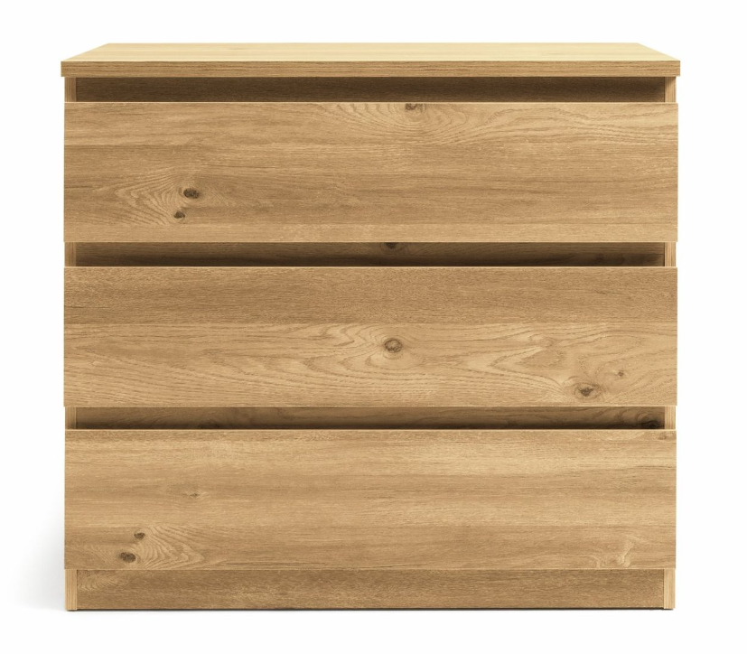 Jenson 3 Drawer Chest - Oak Effect 17570825