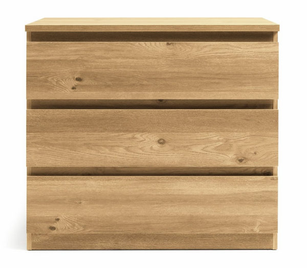 Jenson 3 Drawer Chest - Oak Effect 17570825