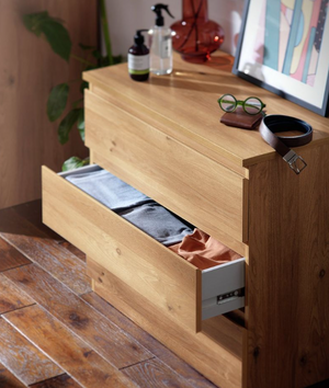 Jenson 3 Drawer Chest - Oak Effect 17570825