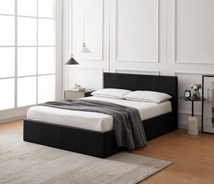 Lavendon Small Double Side Open Ottoman Bed-Black 19514827