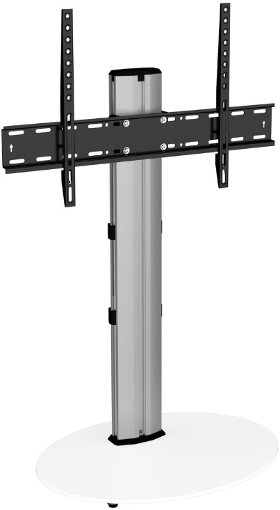 AVF Up to 55 Inch TV Stand - Silver And White 17042896