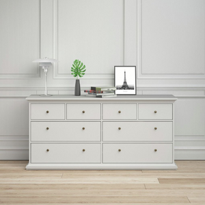 Tvilum Paris 8 Drawer Chest - White 13138917