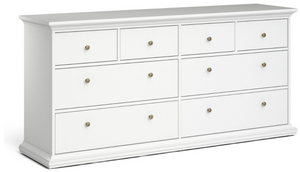 Tvilum Paris 8 Drawer Chest - White 13138917