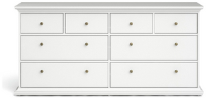 Tvilum Paris 8 Drawer Chest - White 13138917