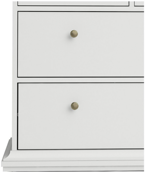 Tvilum Paris 8 Drawer Chest - White 13138917