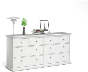 Tvilum Paris 8 Drawer Chest - White 13138917