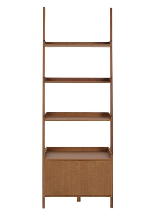 Habitat Jessie 2 Door Ladder Shelf - Walnut 19305885
