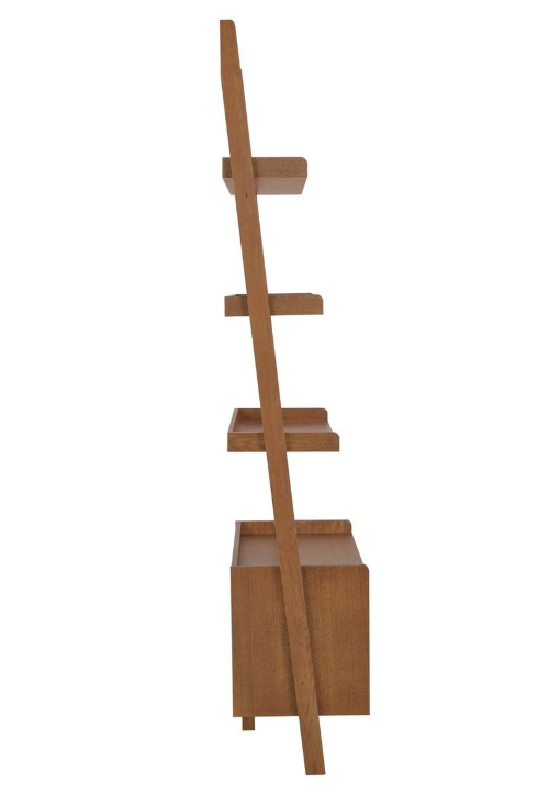 Habitat Jessie 2 Door Ladder Shelf - Walnut 19305885