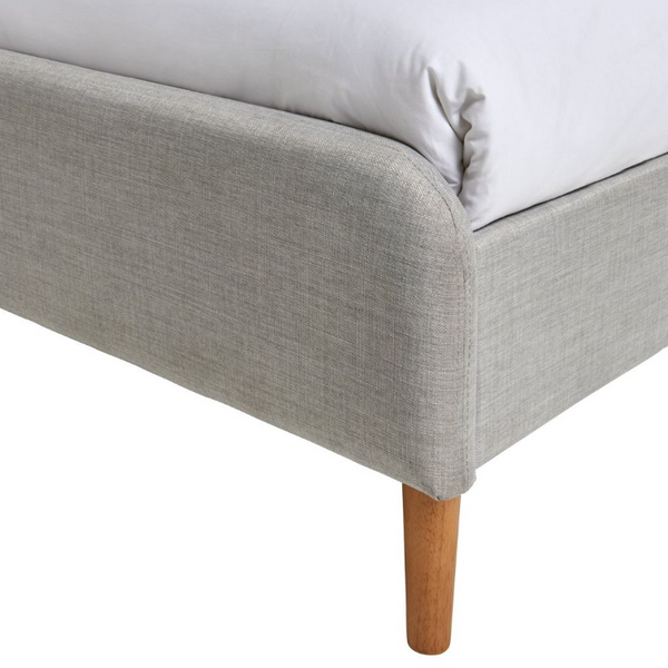 Habitat Aspen Single Fabric Bed Frame - Grey 18538079