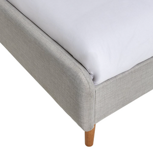 Habitat Aspen Single Fabric Bed Frame - Grey 18538079