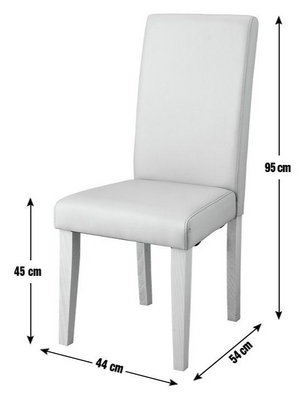 Pair of Midback Dining Chairs - Charcoal 18490980